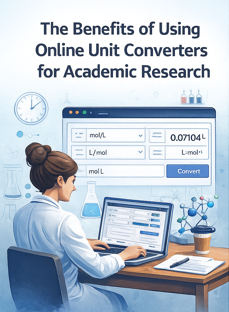 online unit converters for academic research